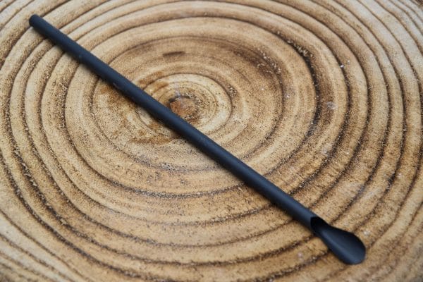 BIO CANNUCCE PLA + CUCCHIAIO da 250 NER
